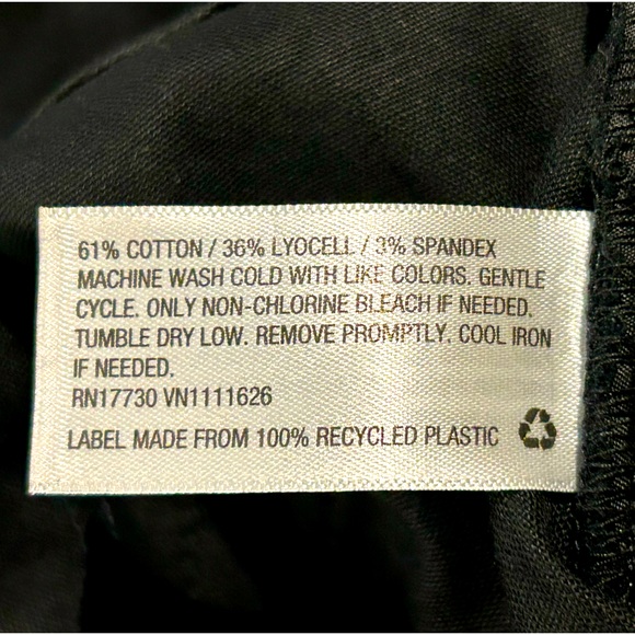 Ava Viv Women’s Plus Size Black Work Pants - Picture 8 of 8